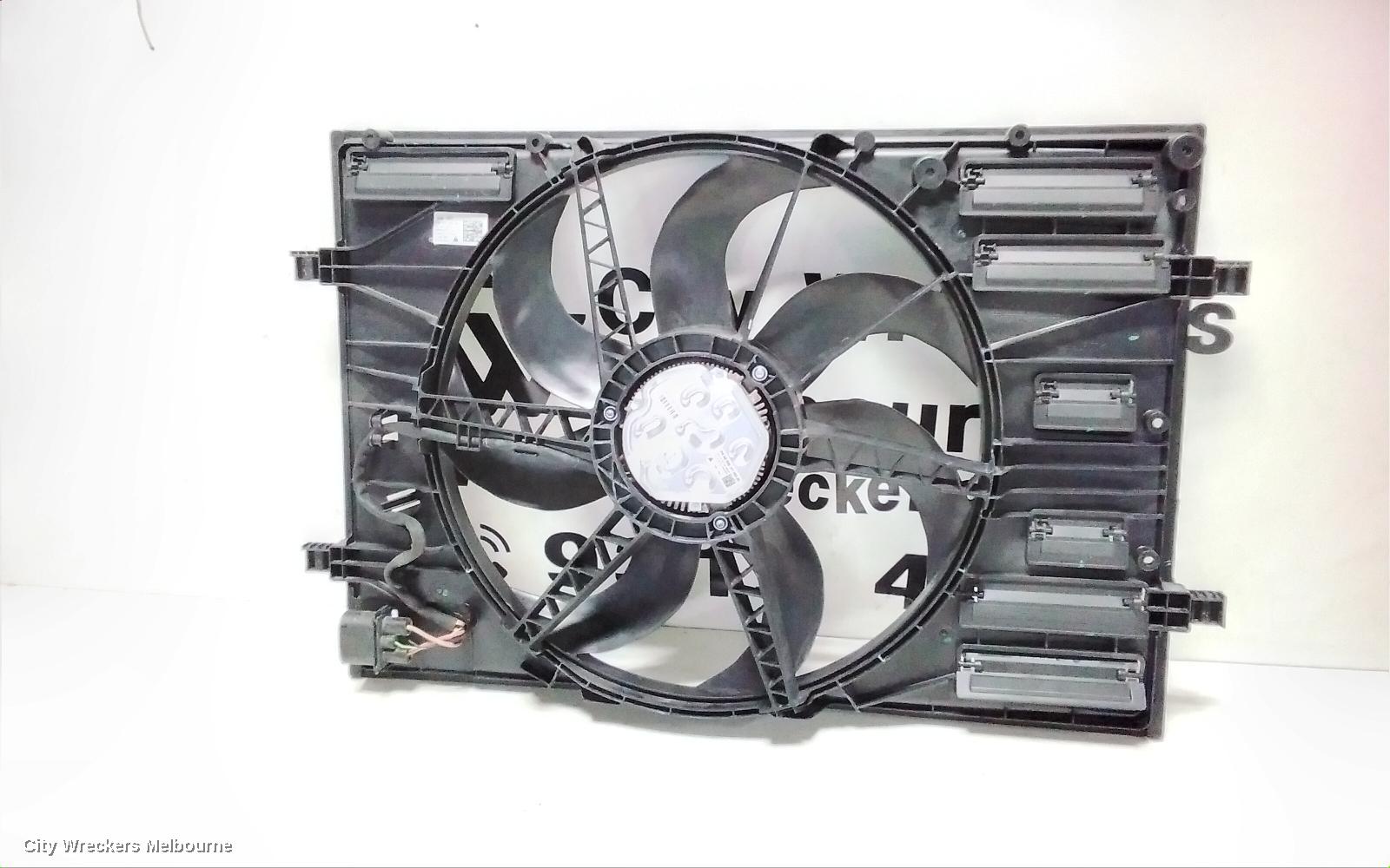 VOLKSWAGEN GOLF FAN, DUAL FAN ASSY, 2.0, PETROL, CHHA/CHHB/CJXB/CXDA/DJHB/CJXD/DLBA CODE, 320W/200W (BROSE), GEN 7, 01/2013 - 08/2020