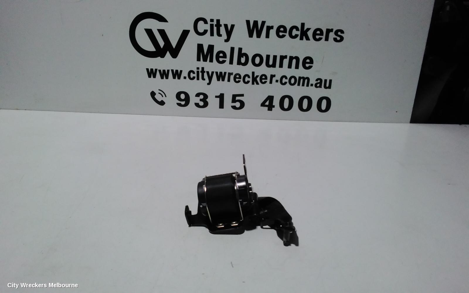KIA STINGER SEATBELT/STALK, LH REAR, SEAT BELT ONLY, CK, 06/2017