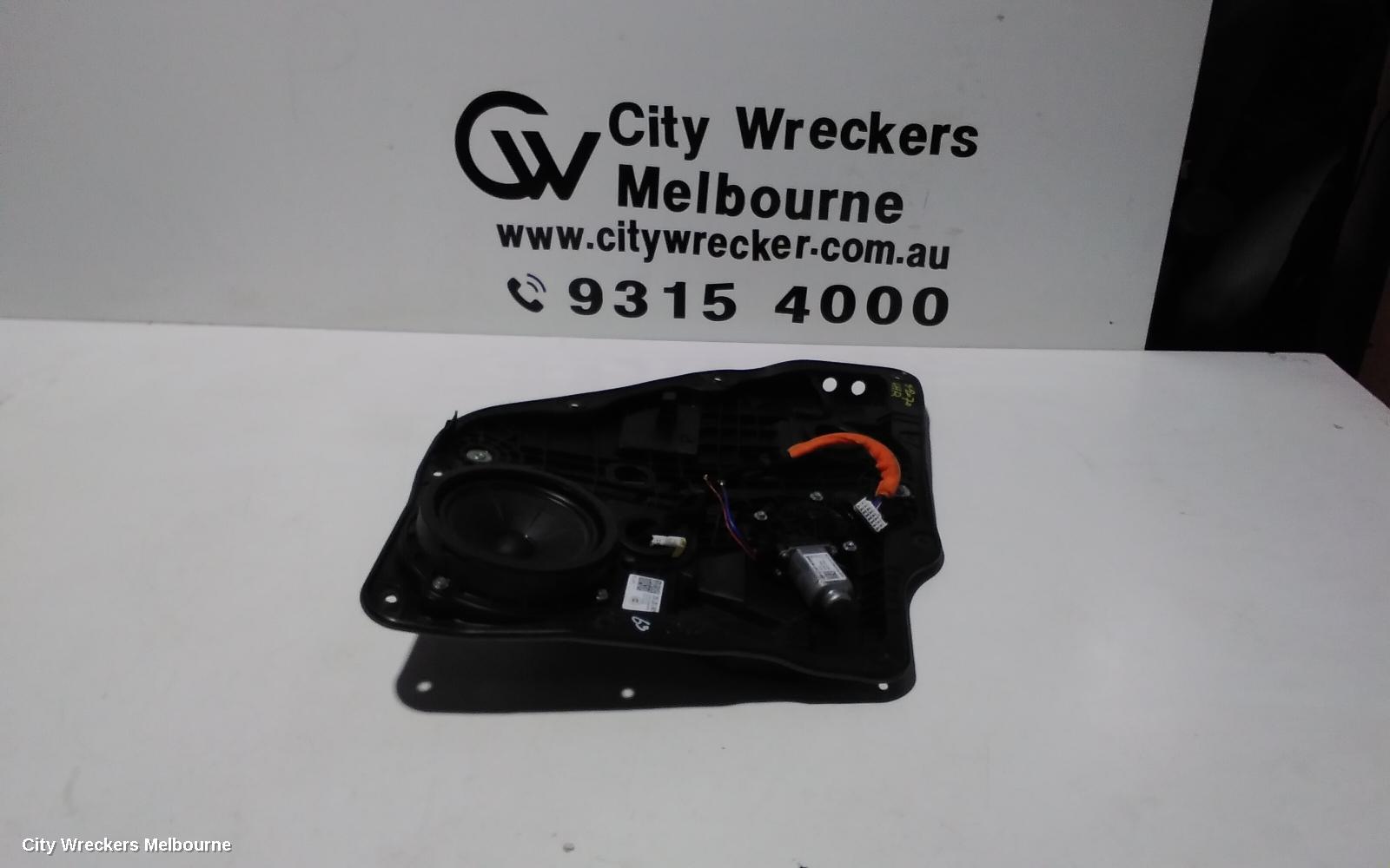 KIA STINGER LEFT REAR WND REG/MOTOR, CK, 06/2017 - 04/2023
