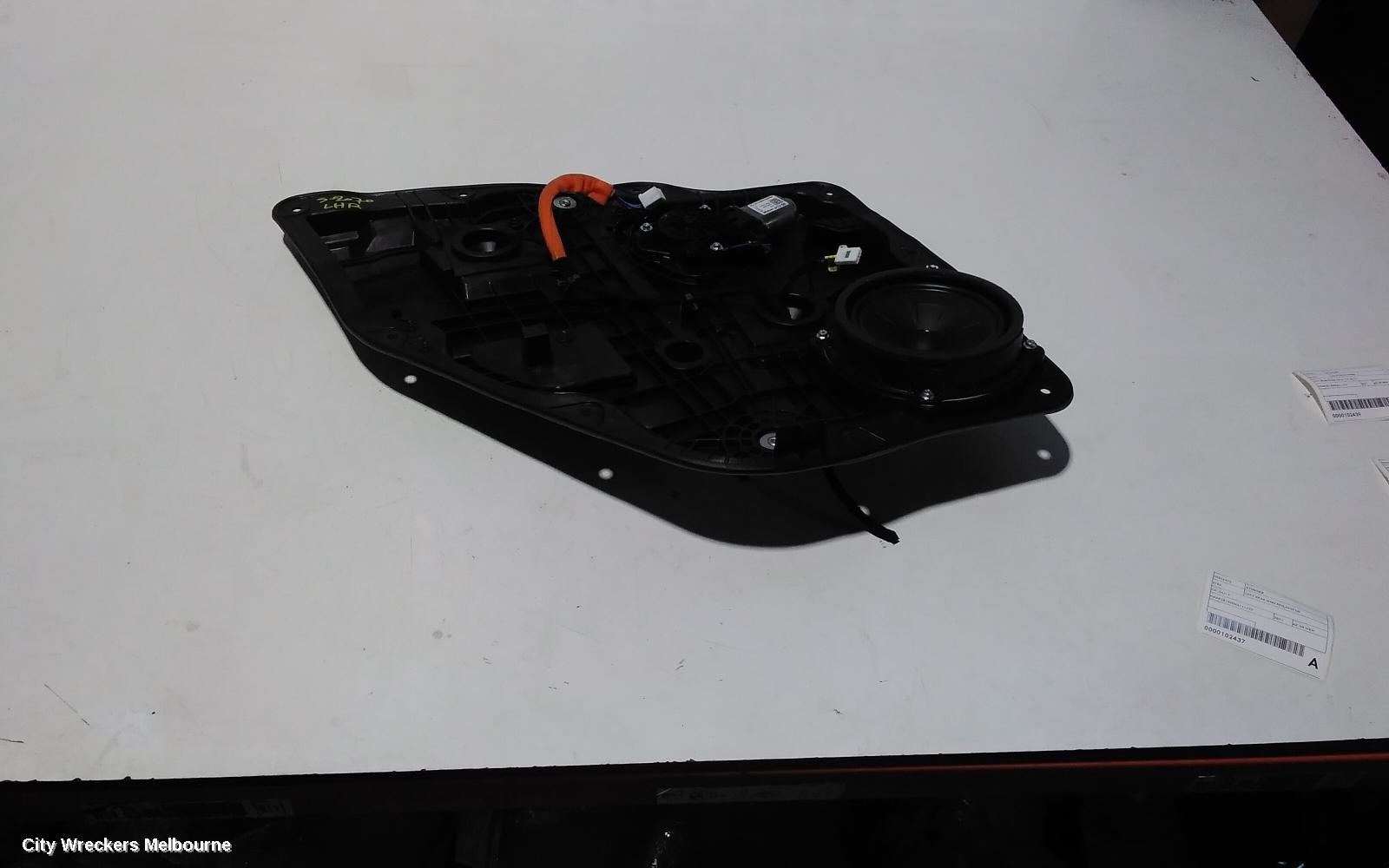 KIA STINGER LEFT REAR WND REG/MOTOR, CK, 06/2017 - 04/2023