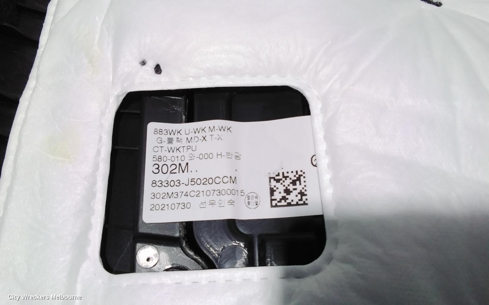 KIA STINGER DOOR TRIM, LH REAR, CK, 06/2017 - 04/2023
