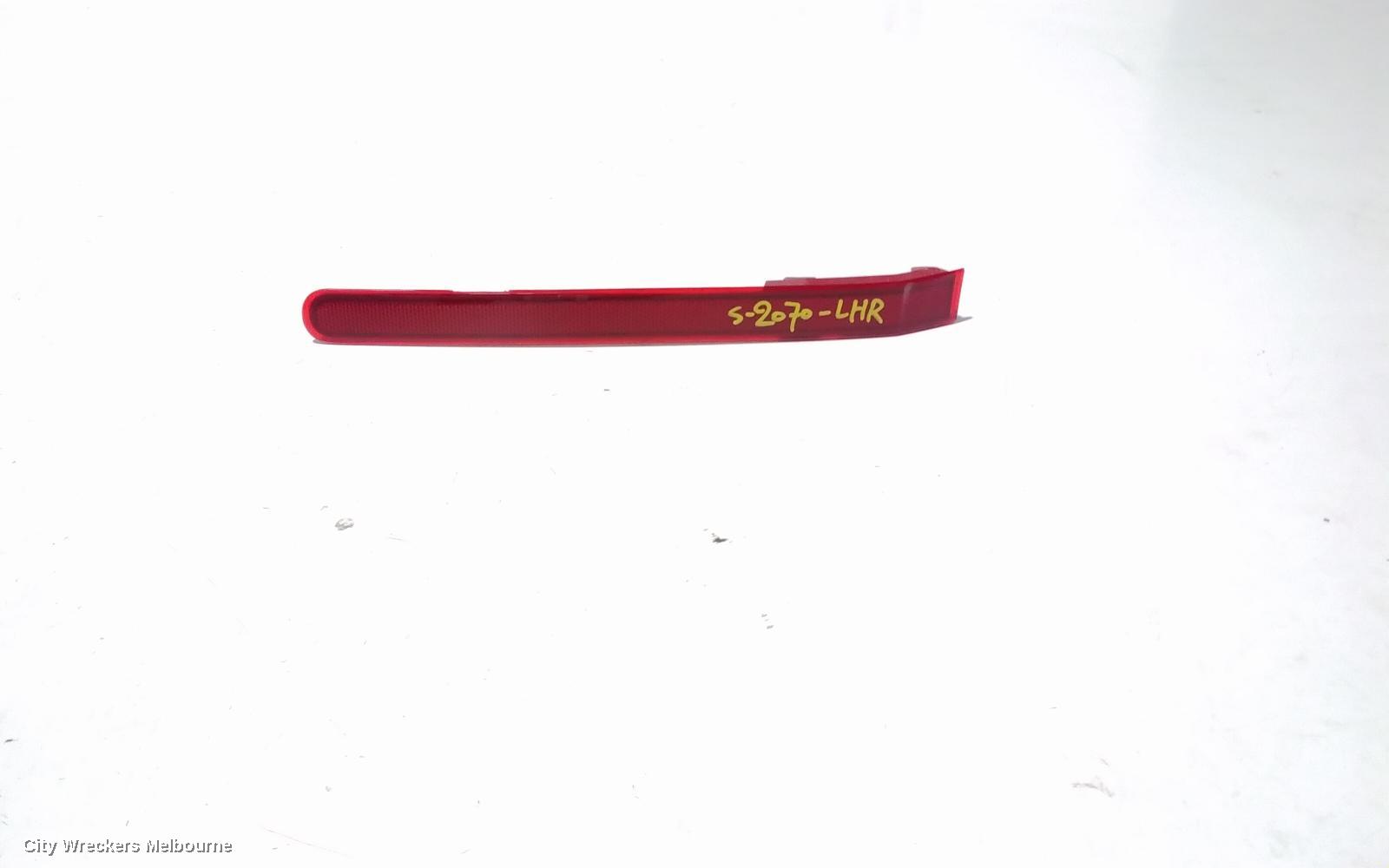 KIA STINGER LEFT TAILLIGHT, CK, IN BUMPER, 200S/200SI/RAFA SE, 06/2017 ONWARDS