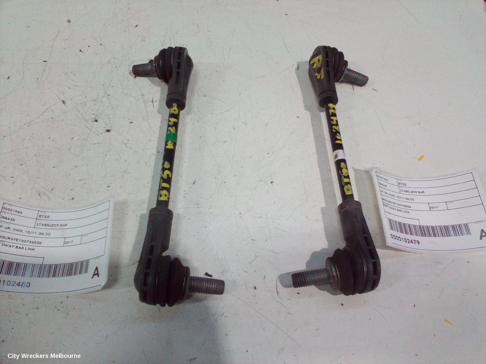 MAZDA BT50 STABILISER BAR, UP-UR, 2WD, 10/2011 - 06/2020