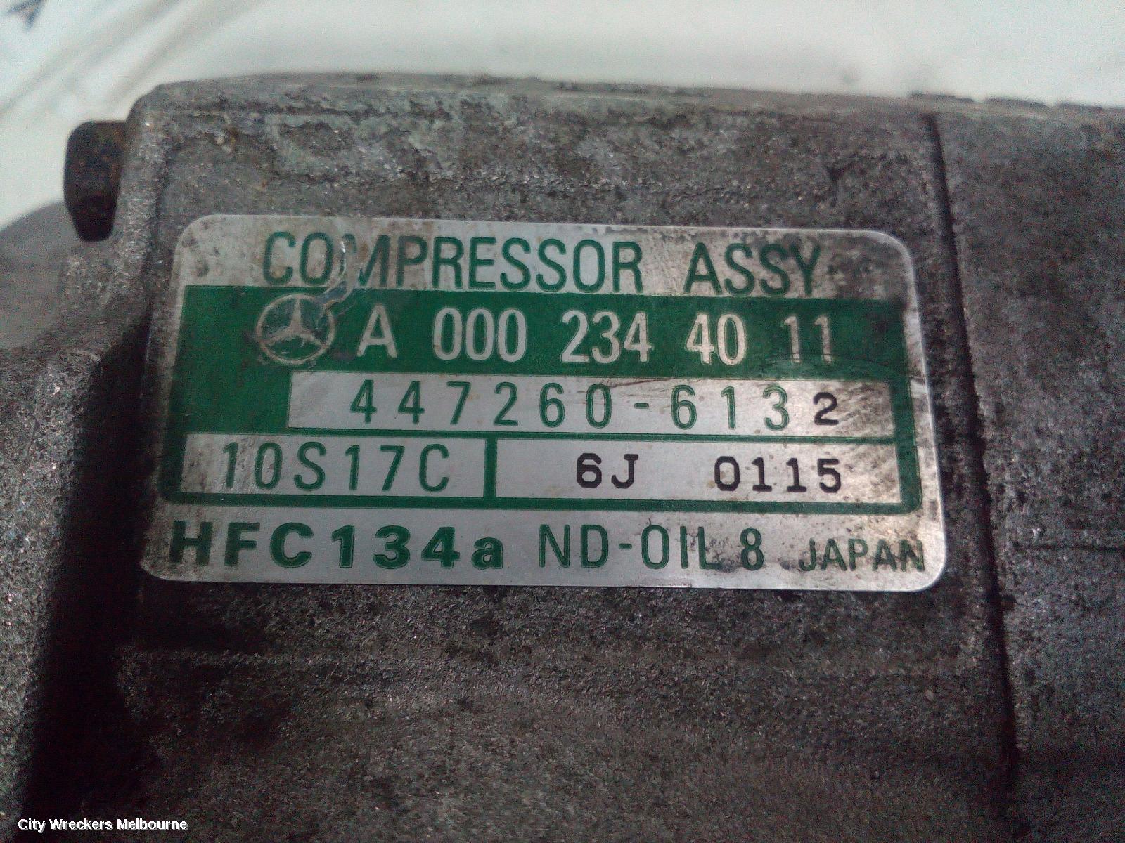 MERCEDES SPRINTER A/C COMPRESSOR, NCV3, 2.1, DIESEL, EURO 4, A0022301911, 10/2006 - 04/2018