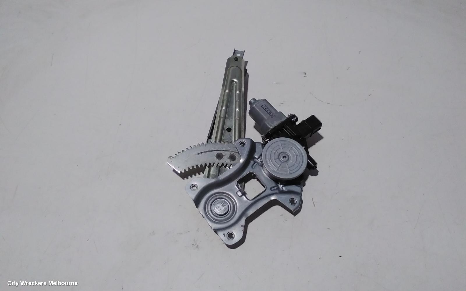 MITSUBISHI LANCER RIGHT REAR WND REG/MOTOR, CJ, SEDAN/HATCH, 02/2011 - 10/2015