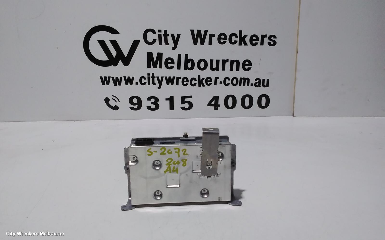 AUDI A4 RADIO/CD/DVD/SAT/TV, MMI INTERFACE CONTROL MODULE, B8 8K, 02/2008 - 01/2016