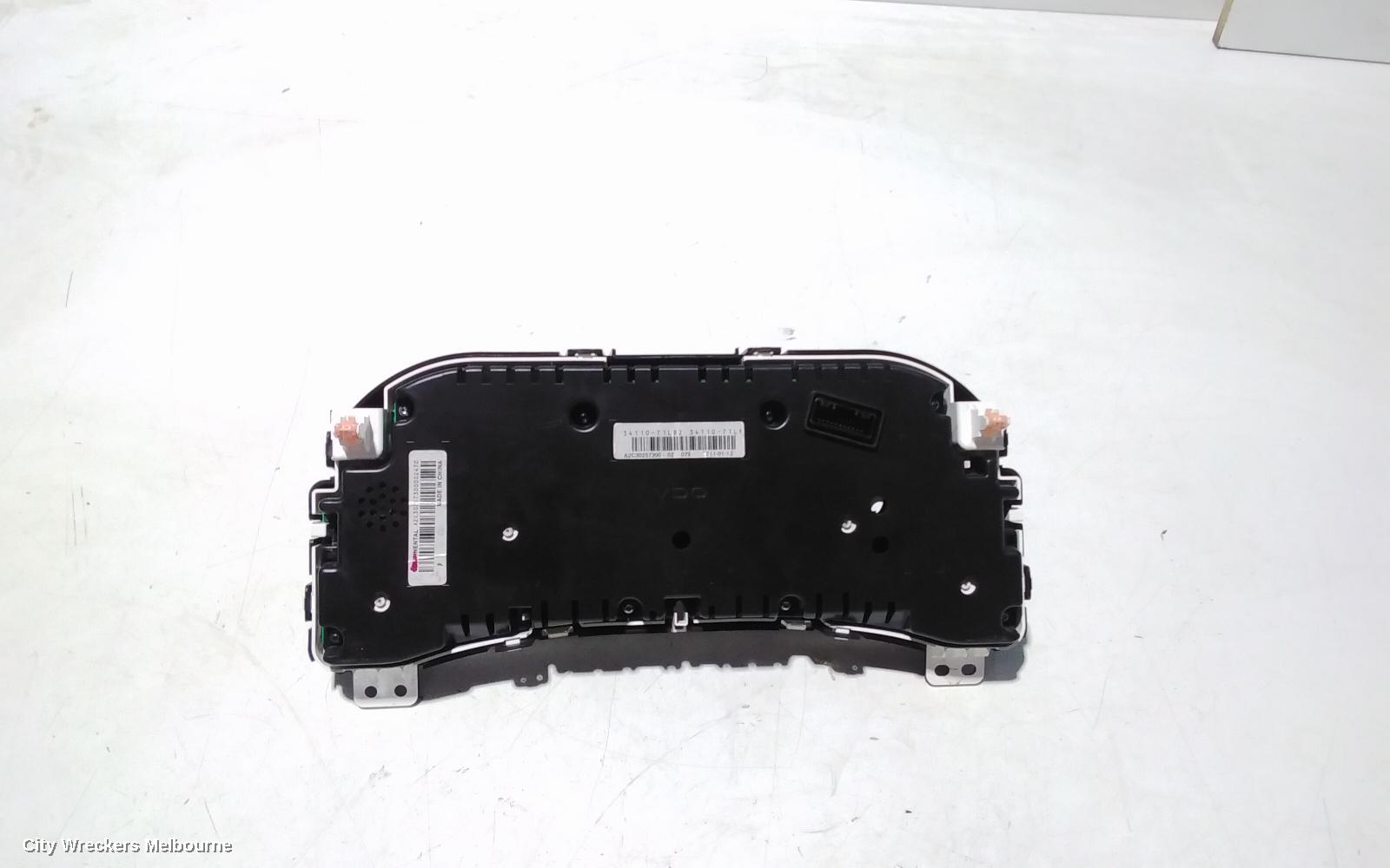 SUZUKI SWIFT INSTRUMENT CLUSTER, STANDARD TYPE, FZ, 08/2010 - 03/2017