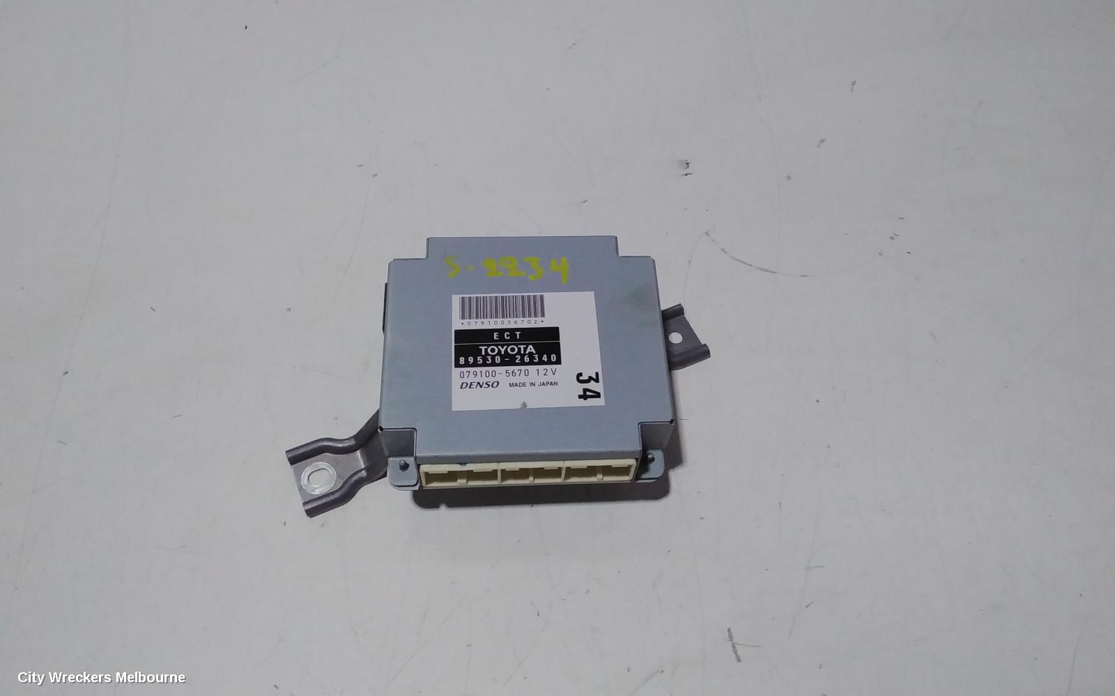 TOYOTA HIACE ECU, TRANSMISSION ECU, AUTO T/M, KDH, 03/2005 - 04/2019