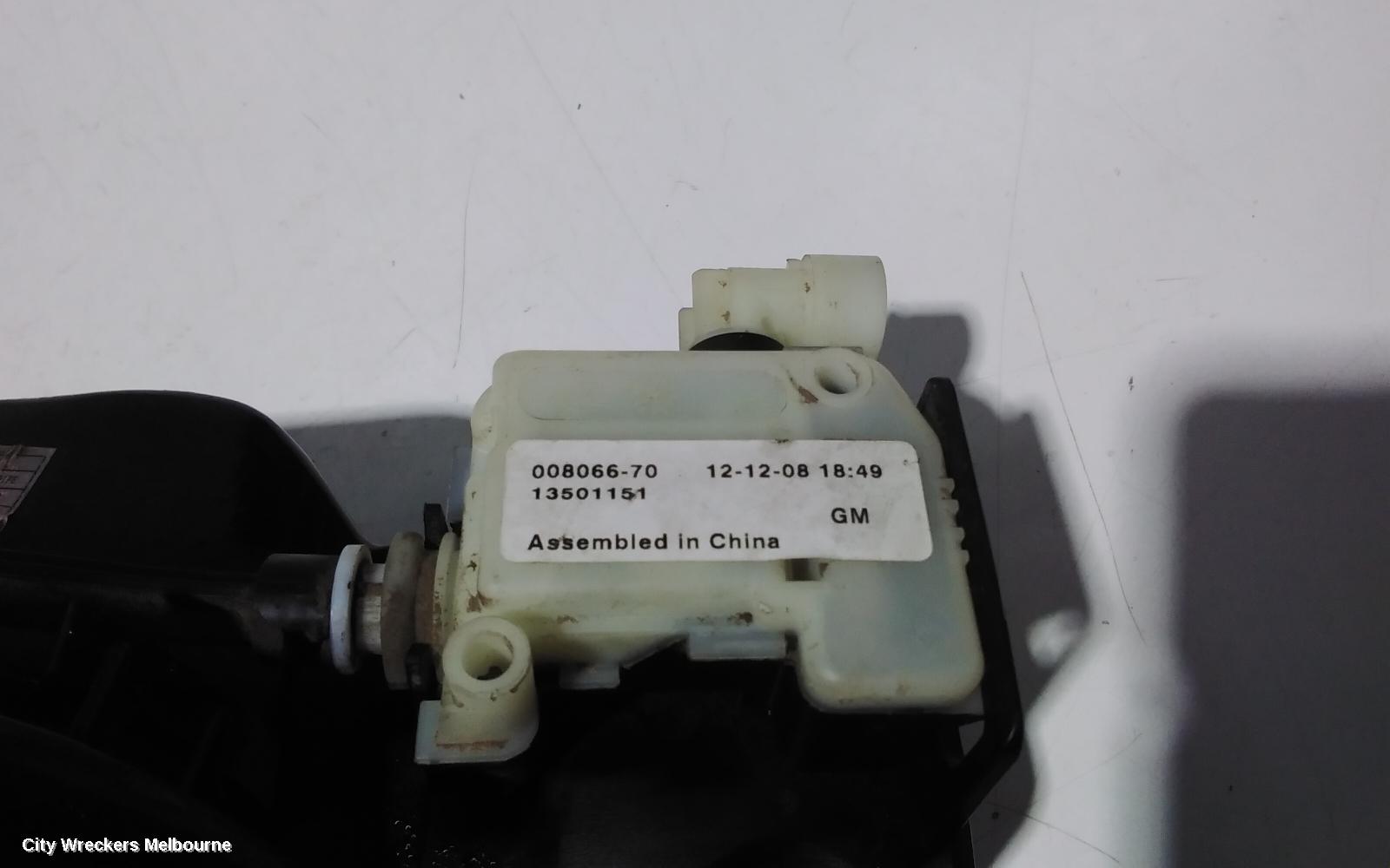 HOLDEN CRUZE FUEL DOOR / FILLER, FUEL DOOR, JH, 03/2011 - 01/2017