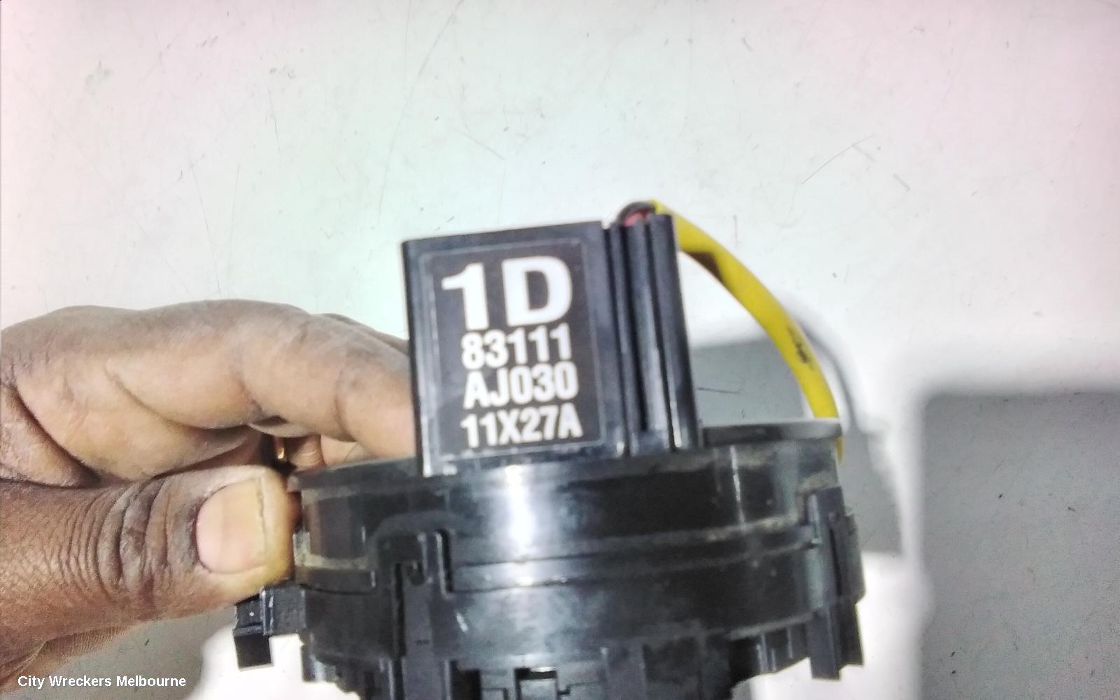 SUBARU OUTBACK AIRBAG MODULE/SENSOR, CLOCKSPRING, 5TH GEN, 09/2009 - 10/2012