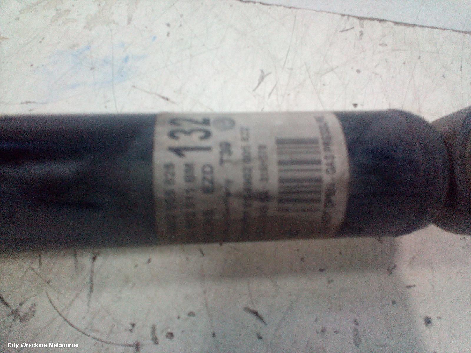 AUDI A1 SHOCK ABSORBER, REAR, 8X, 1.0/1.4, PETROL, 05/2015 - 10/2018