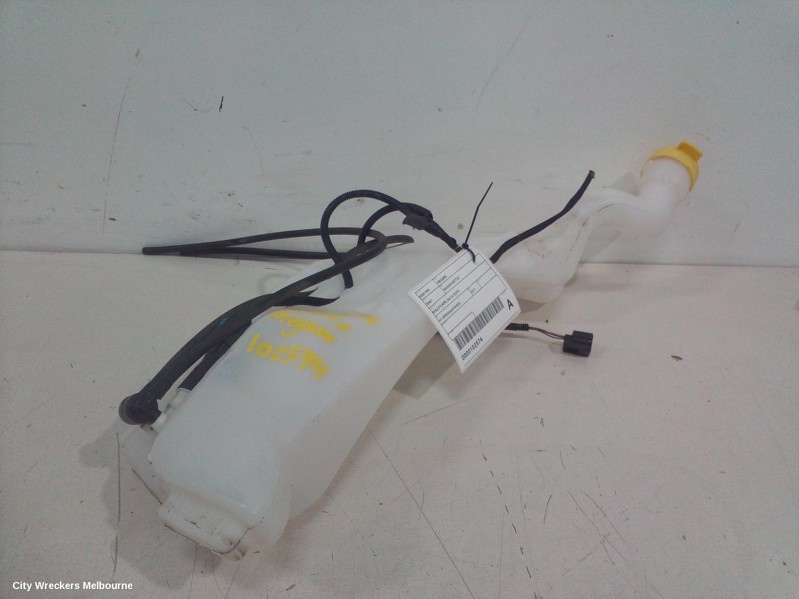 RENAULT MEGANE WASHER BOTTLE, BFB/LFF/KFB, 06/2016 - 02/2020