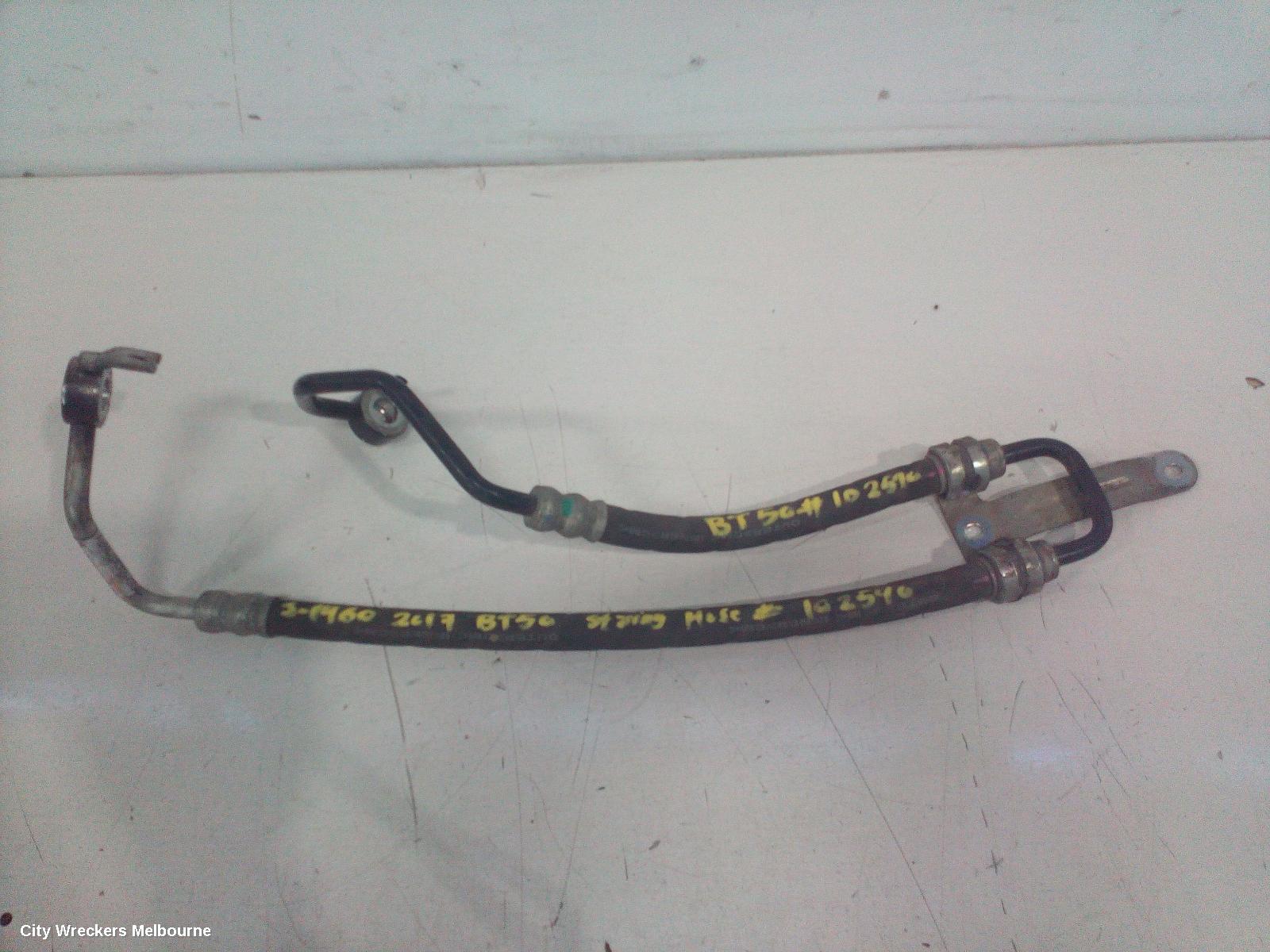 MAZDA BT50 STEERING BOX/RACK, UR, 2WD LOW RIDE, 09/2015 - 06/2020