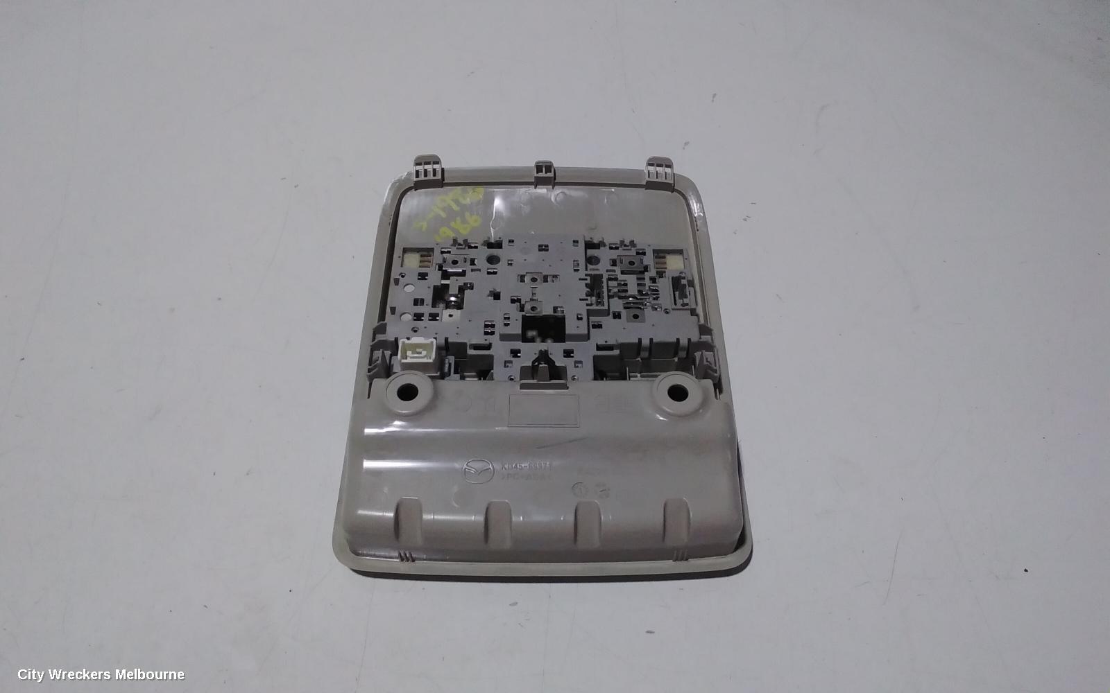MAZDA CX5 COURTESY LIGHT, FRONT, MAP LIGHTS, W/ SUNGLASS HOLDER, NON SUNROOF SWITCH TYPE, KE, 02/2012 - 12/2016