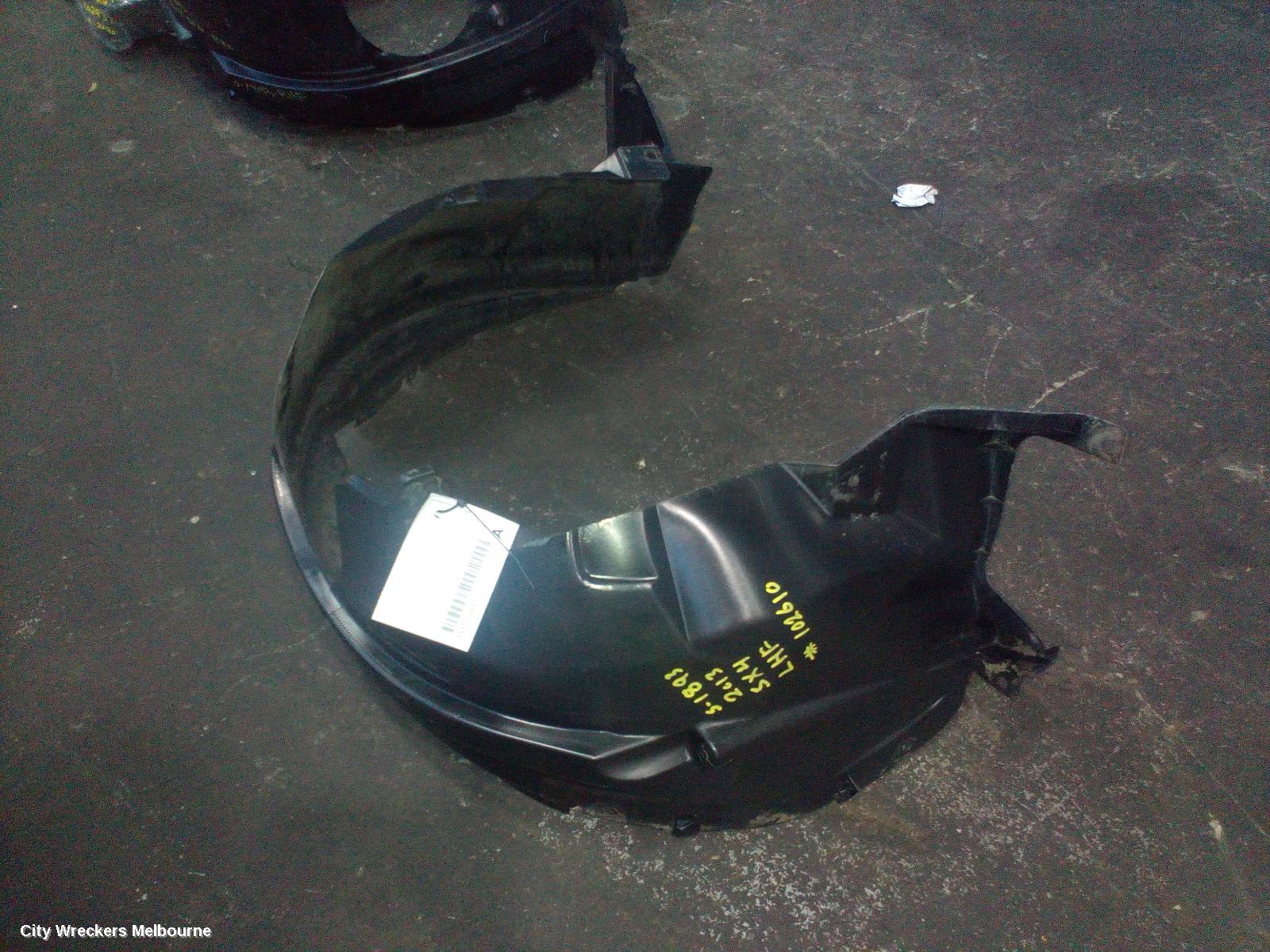 SUZUKI SX4 LEFT GUARD LINER, FRONT, 02/2007 - 01/2014