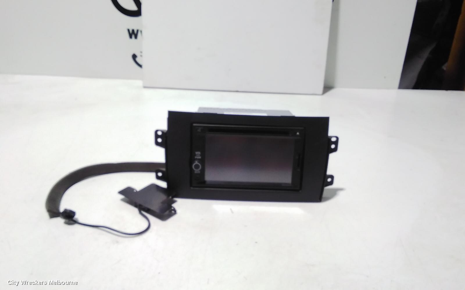 SUZUKI SX4 RADIO/CD/DVD/SAT/TV, SAT NAV HEAD UNIT, 02/2007 - 01/2014