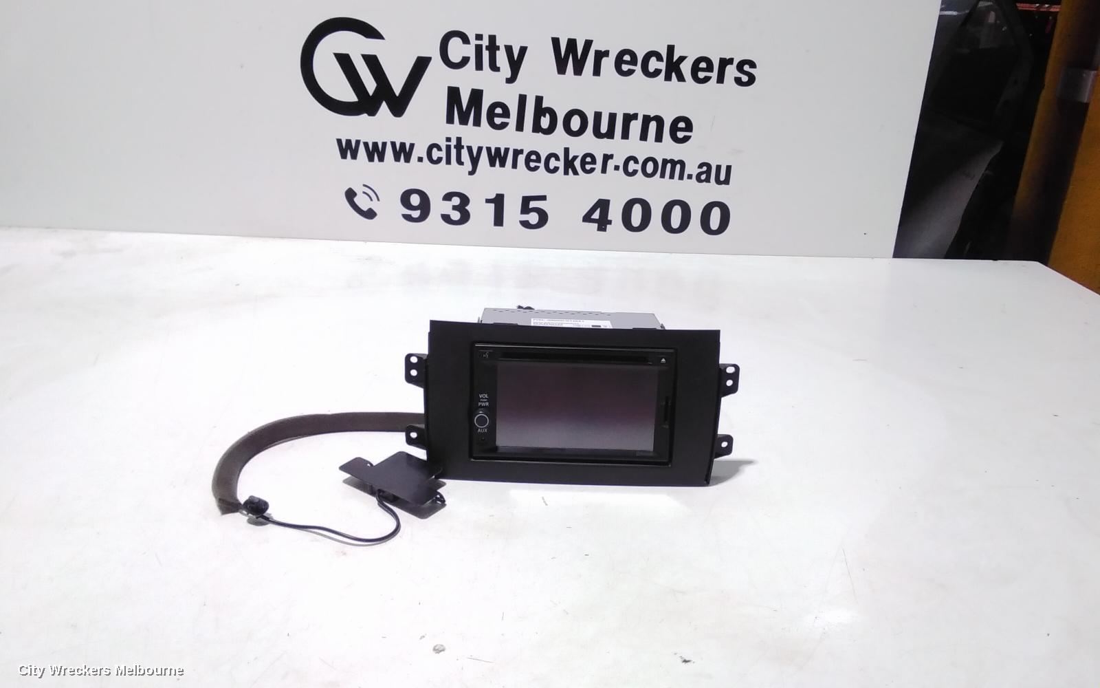 SUZUKI SX4 RADIO/CD/DVD/SAT/TV, SAT NAV HEAD UNIT, 02/2007 - 01/2014