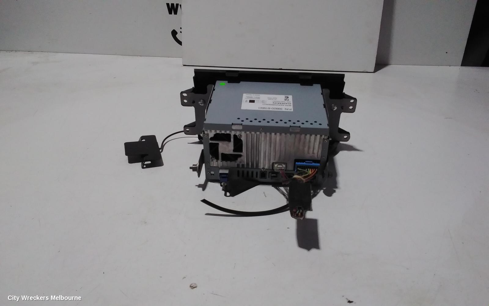 SUZUKI SX4 RADIO/CD/DVD/SAT/TV, SAT NAV HEAD UNIT, 02/2007 - 01/2014