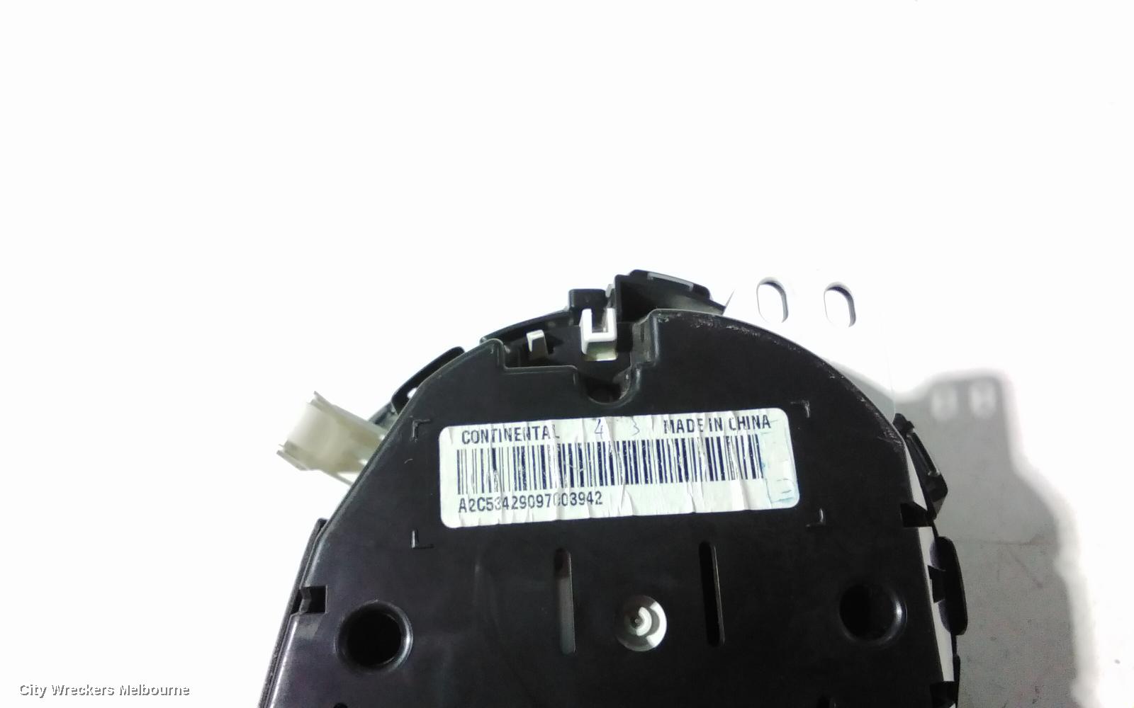 SUZUKI SX4 INSTRUMENT CLUSTER, AUTO T/M, J20B, 01/2010 - 01/2014