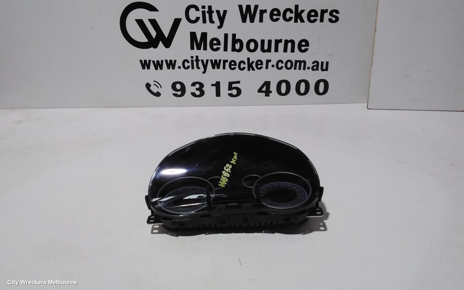 SUZUKI SX4 INSTRUMENT CLUSTER, AUTO T/M, J20B, 01/2010 - 01/2014