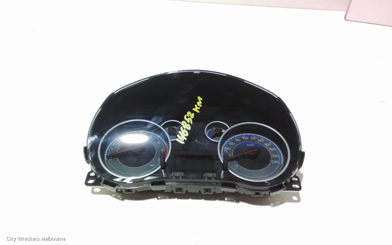 SUZUKI SX4 INSTRUMENT CLUSTER, AUTO T/M, J20B, 01/2010 - 01/2014