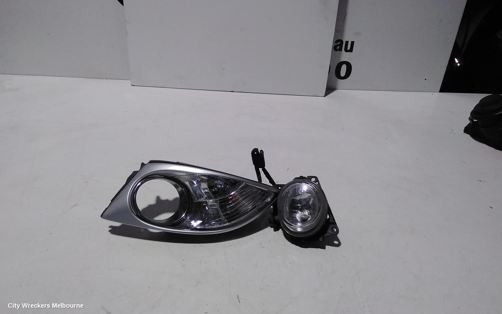 MAZDA CX7 LEFT INDICATOR/FOG/SIDE, BUMPER FOGLAMP, ER, 06/2009 - 02/2012
