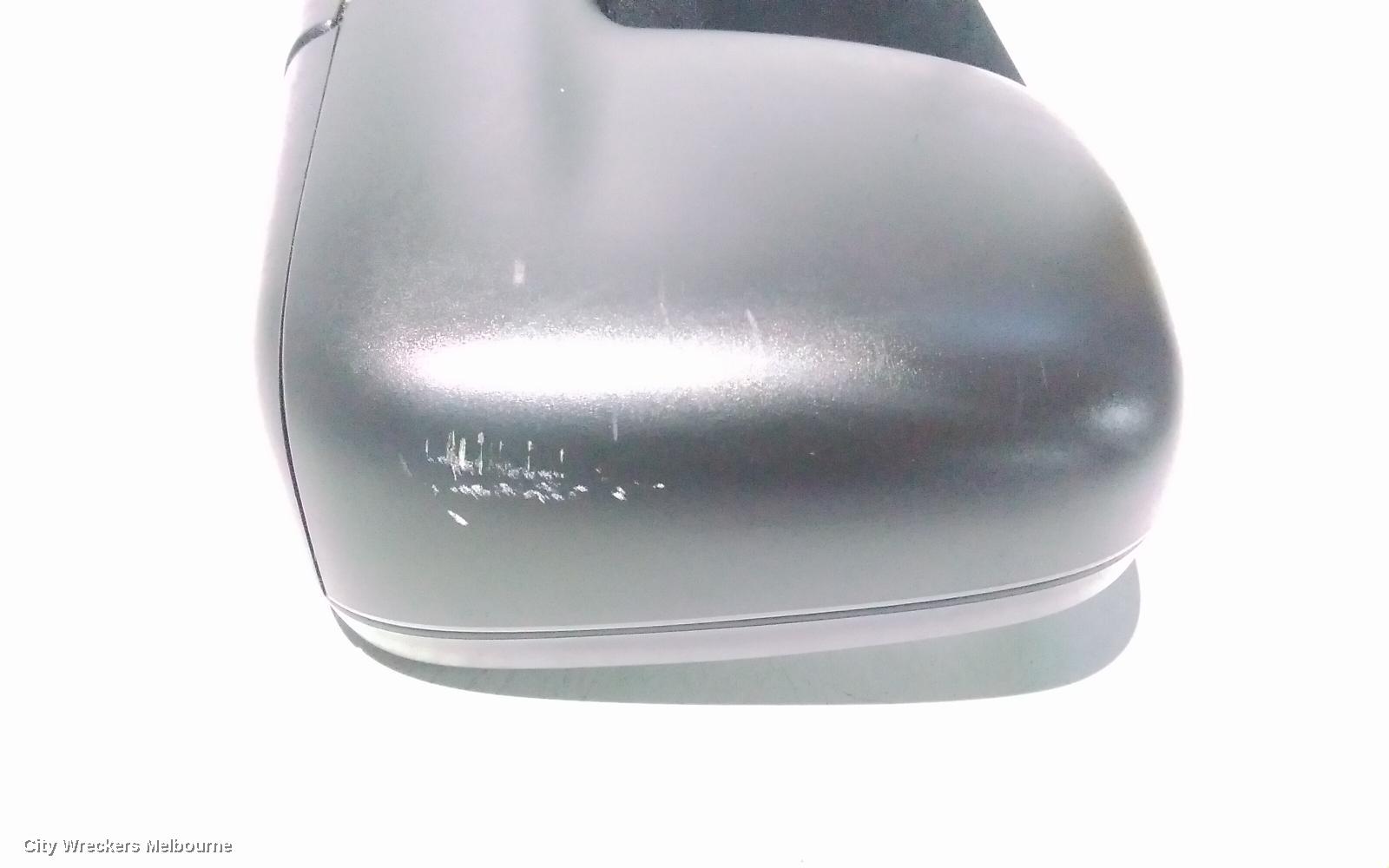 VOLKSWAGEN CADDY LEFT DOOR MIRROR, 2K, POWER, TEXTURED, 12/2004 - 06/2015