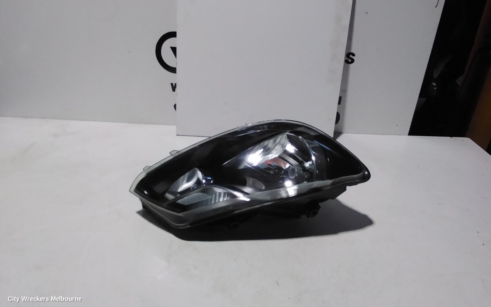 VOLKSWAGEN CADDY RIGHT HEADLAMP, 2K, H4 TYPE, 08/2010 - 06/2015