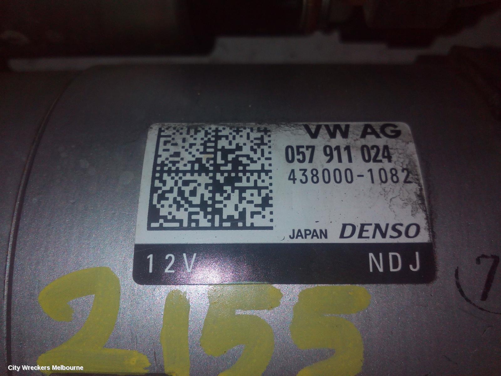 AUDI Q7 STARTER, DIESEL, 3.0/4.2, DENSO, 4M, 09/2015 - 03/2020