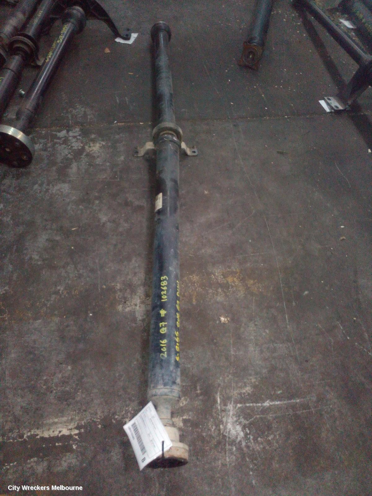AUDI Q7 REAR DRIVE SHAFT, 3.0, DIESEL, 4M, 09/2015 - 03/2020
