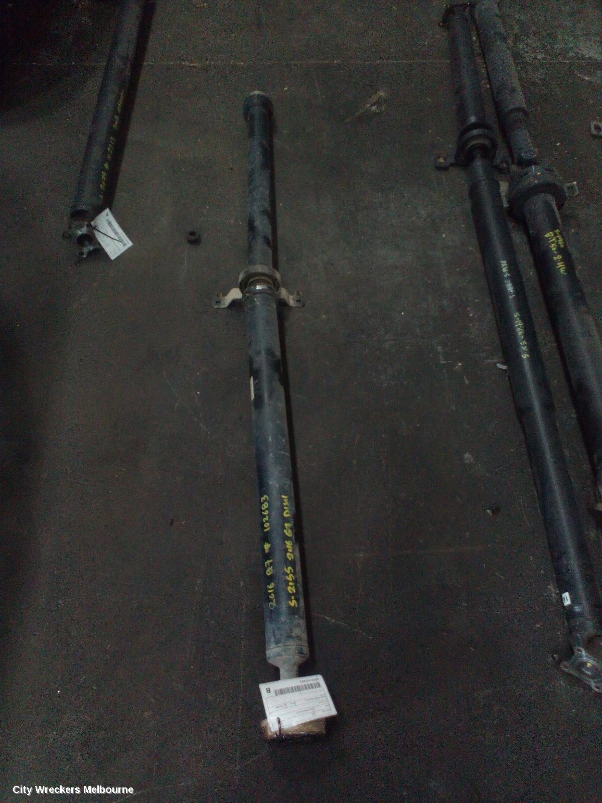 AUDI Q7 REAR DRIVE SHAFT, 3.0, DIESEL, 4M, 09/2015 - 03/2020