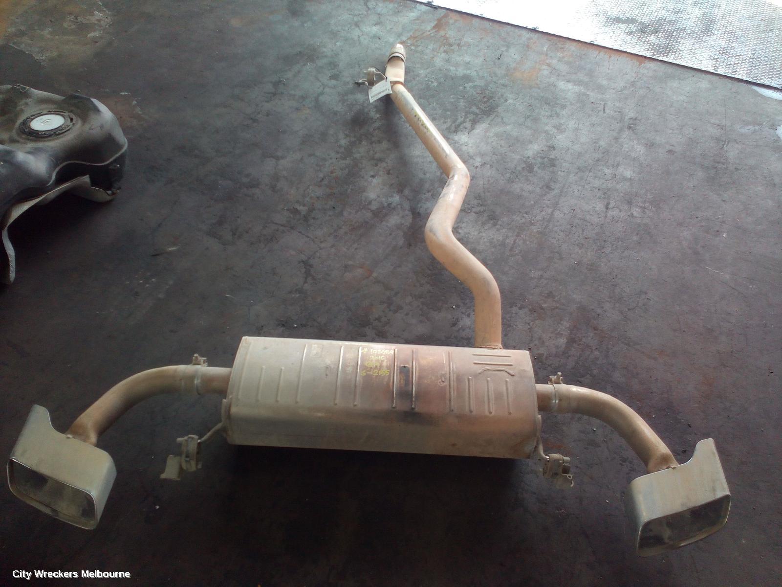AUDI Q7 EXHAUST SYSTEM, 4M, 07/2015 ONWARDS
