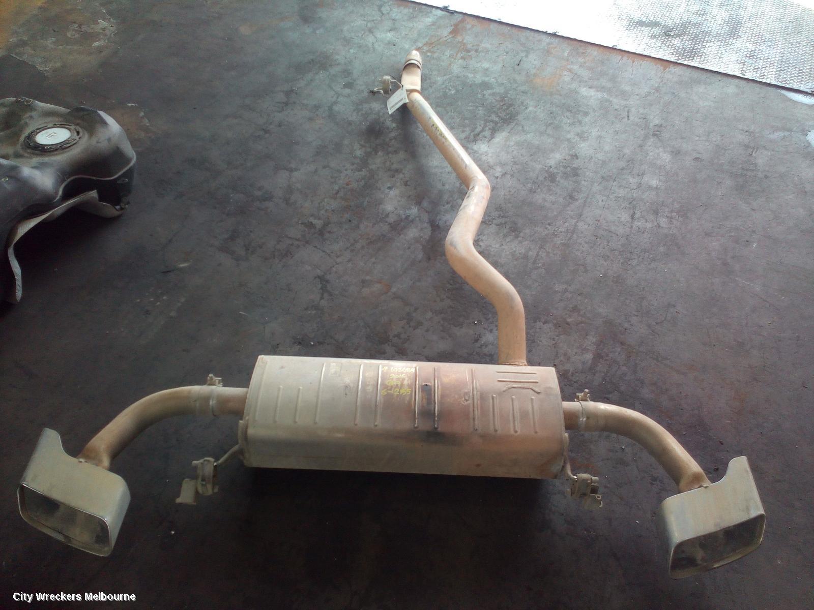AUDI Q7 EXHAUST SYSTEM, 4M, 07/2015 ONWARDS