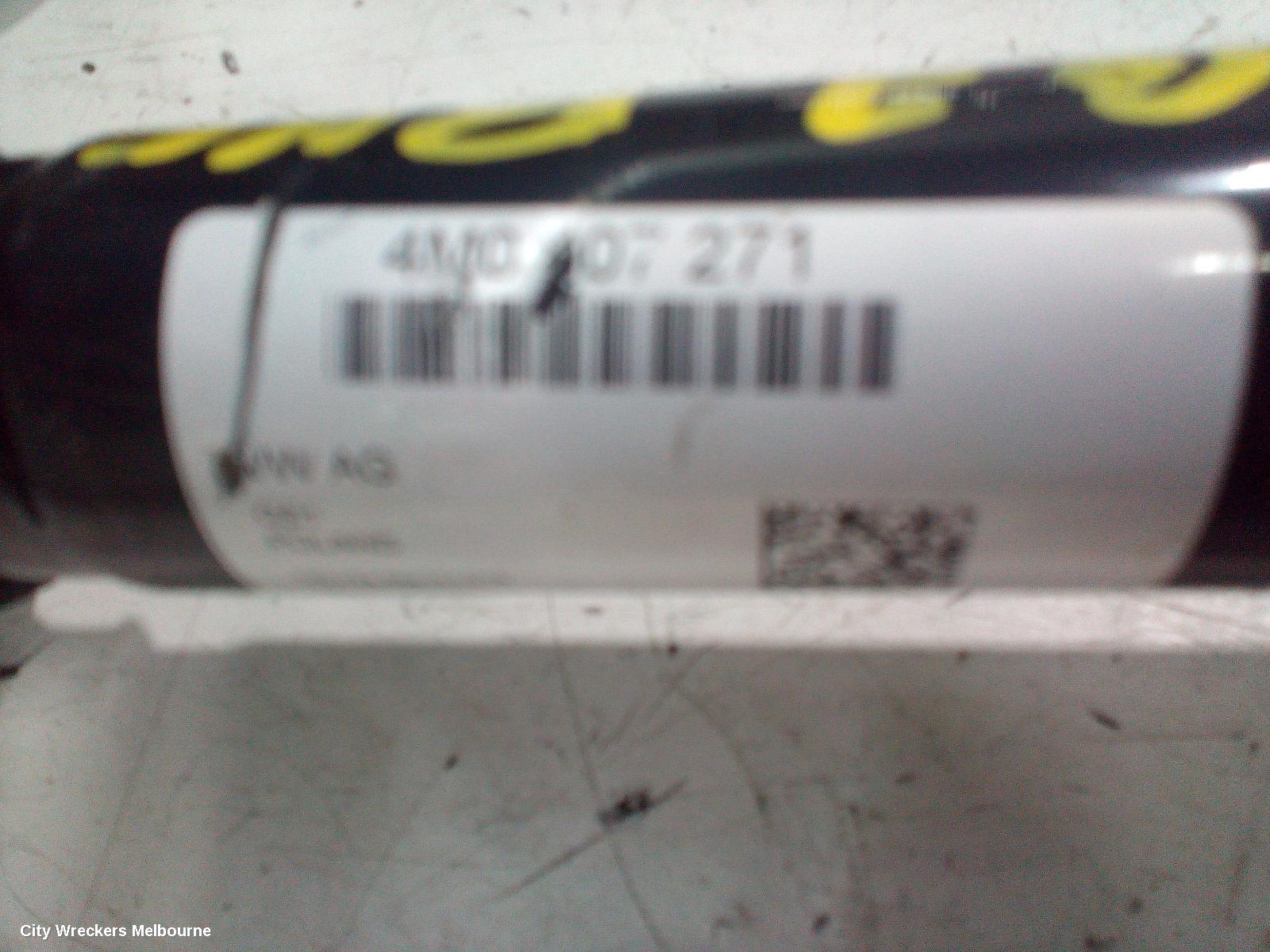 AUDI Q7 RIGHT DRIVESHAFT, FRONT, 3.0, DIESEL, CZZA/CRTC/DHXC/DHXA CODE, 4M, 09/2015 ONWARDS