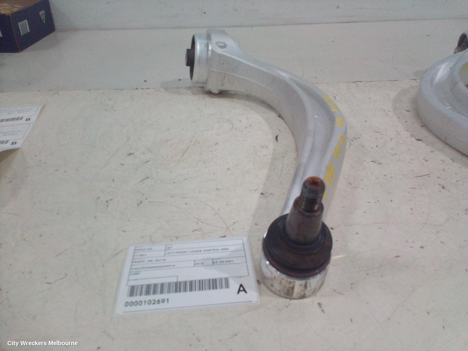AUDI Q7 LEFT FRONT LOWER CONTROL ARM, FRONT, 4M, 09/2015 ONWARDS