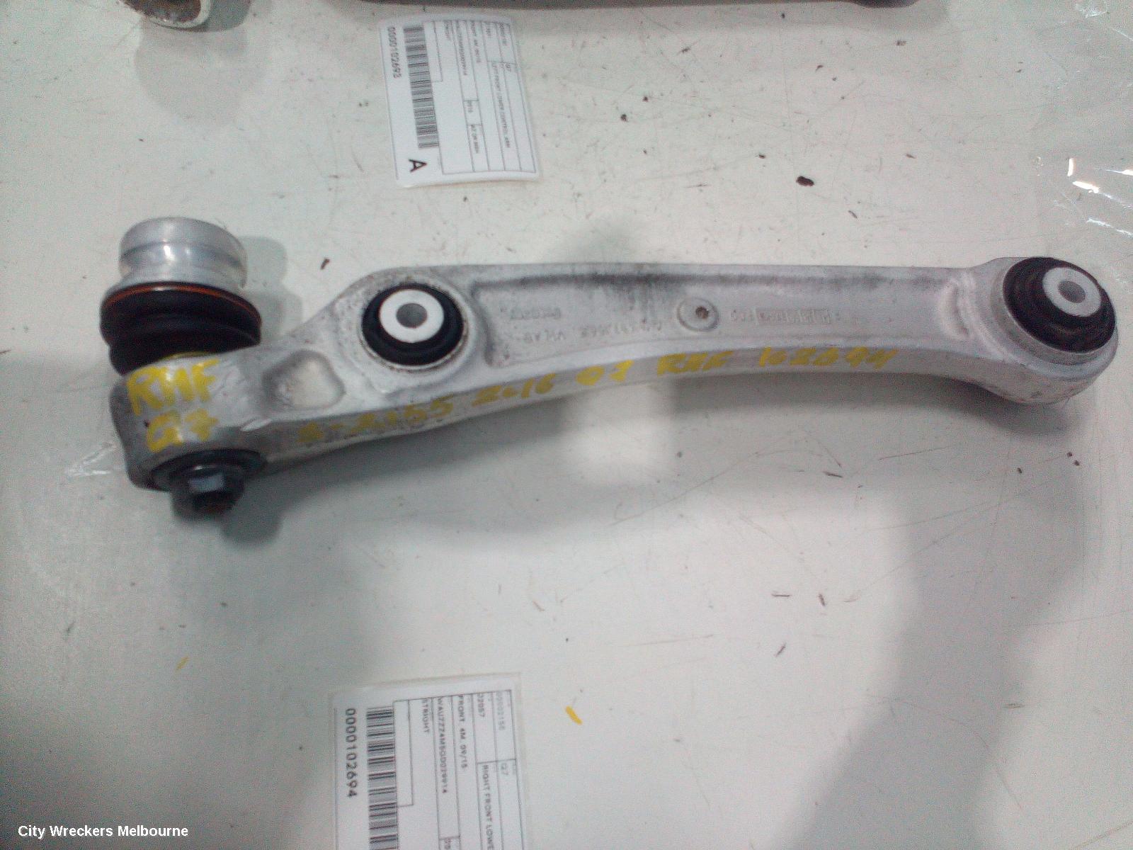 AUDI Q7 RIGHT FRONT LOWER CONTROL ARM, FRONT, 4M, 09/2015 ONWARDS
