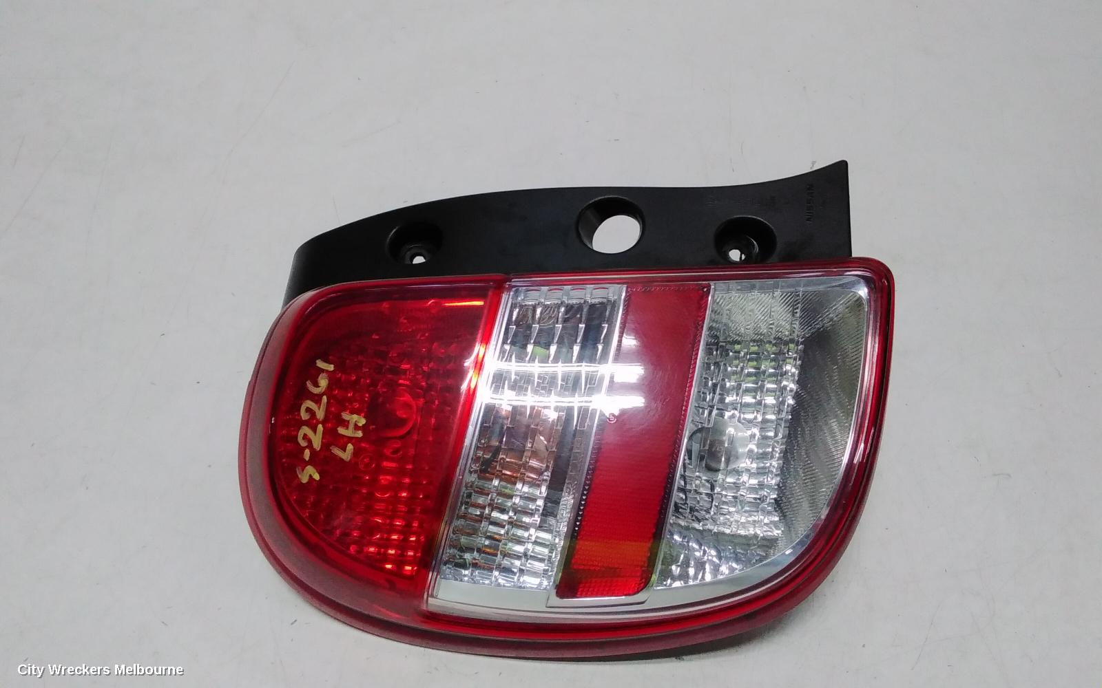 NISSAN MICRA LEFT TAILLIGHT, K13, 12/2012 - 03/2015
