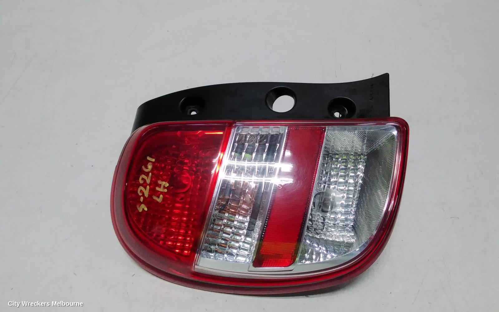 NISSAN MICRA LEFT TAILLIGHT, K13, 12/2012 - 03/2015