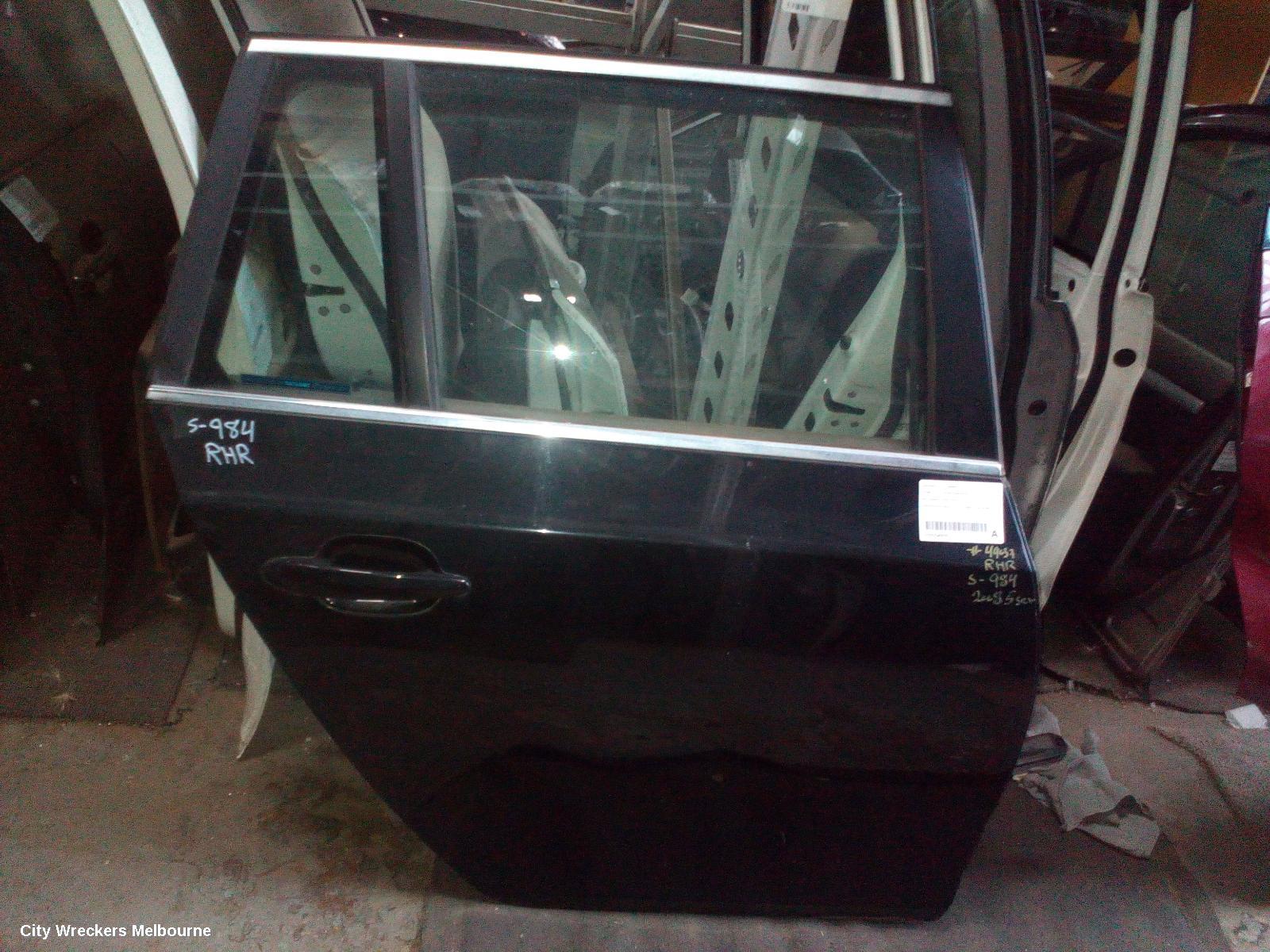 BMW 5 SERIES RIGHT REAR DOOR, E61, WAGON, 04/2005 - 12/2009