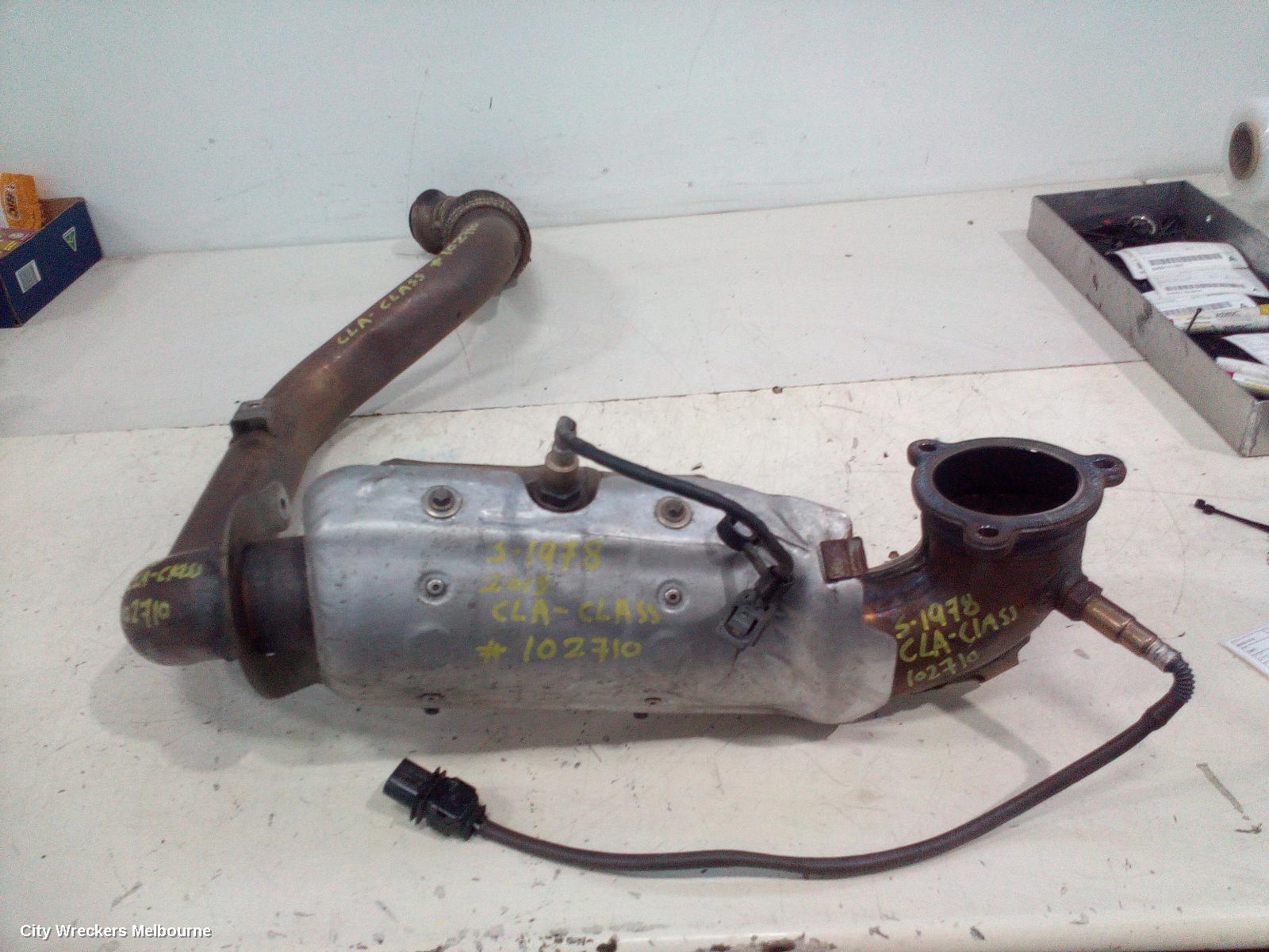 MERCEDES CLA CLASS CATALYTIC CONVERTER, DOWNPIPE-CAT TYPE, PETROL, 2.0, TURBO, 270.920 CODE, CLA250, C117/X117, 09/2013 - 01/2019