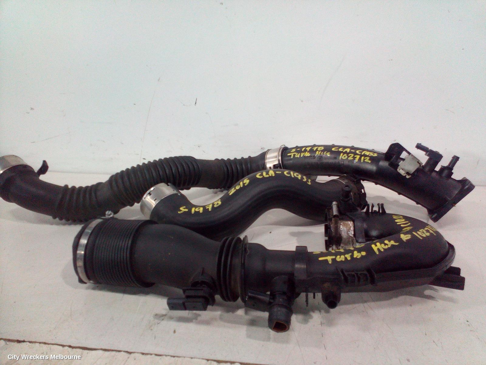 MERCEDES CLA CLASS, C117, 10/2013 - 02/2019, TURBO HOSE: 102712
