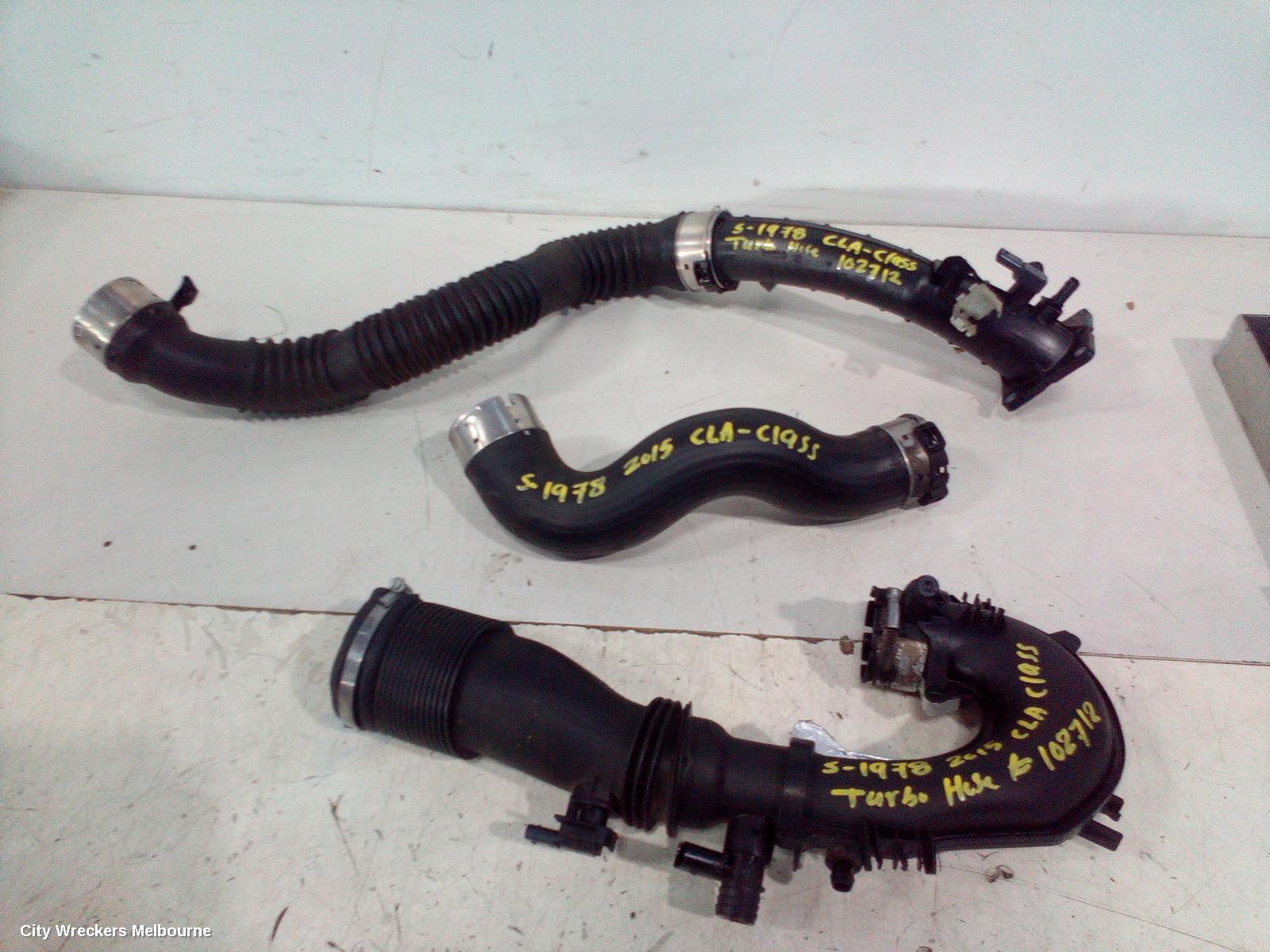 MERCEDES CLA CLASS, C117, 10/2013 - 02/2019, TURBO HOSE: 102712