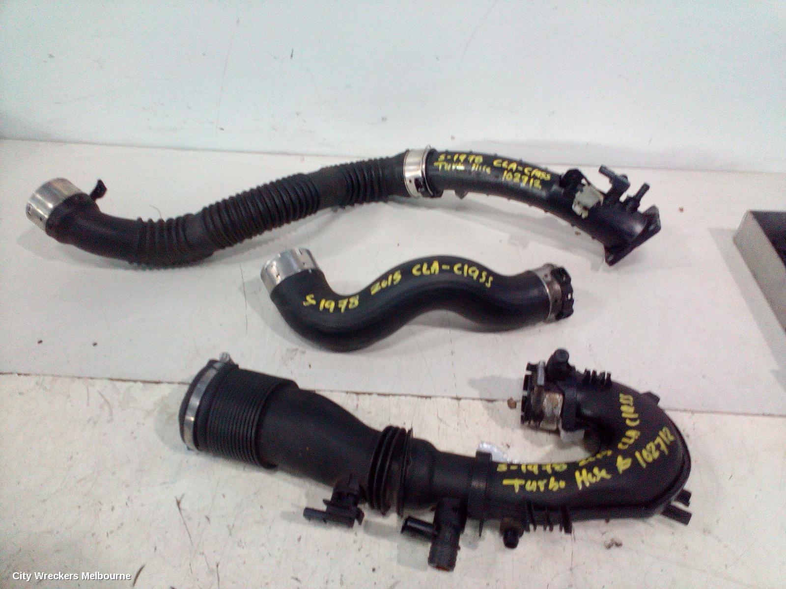 MERCEDES CLA CLASS, C117, 10/2013 - 02/2019, TURBO HOSE: 102712