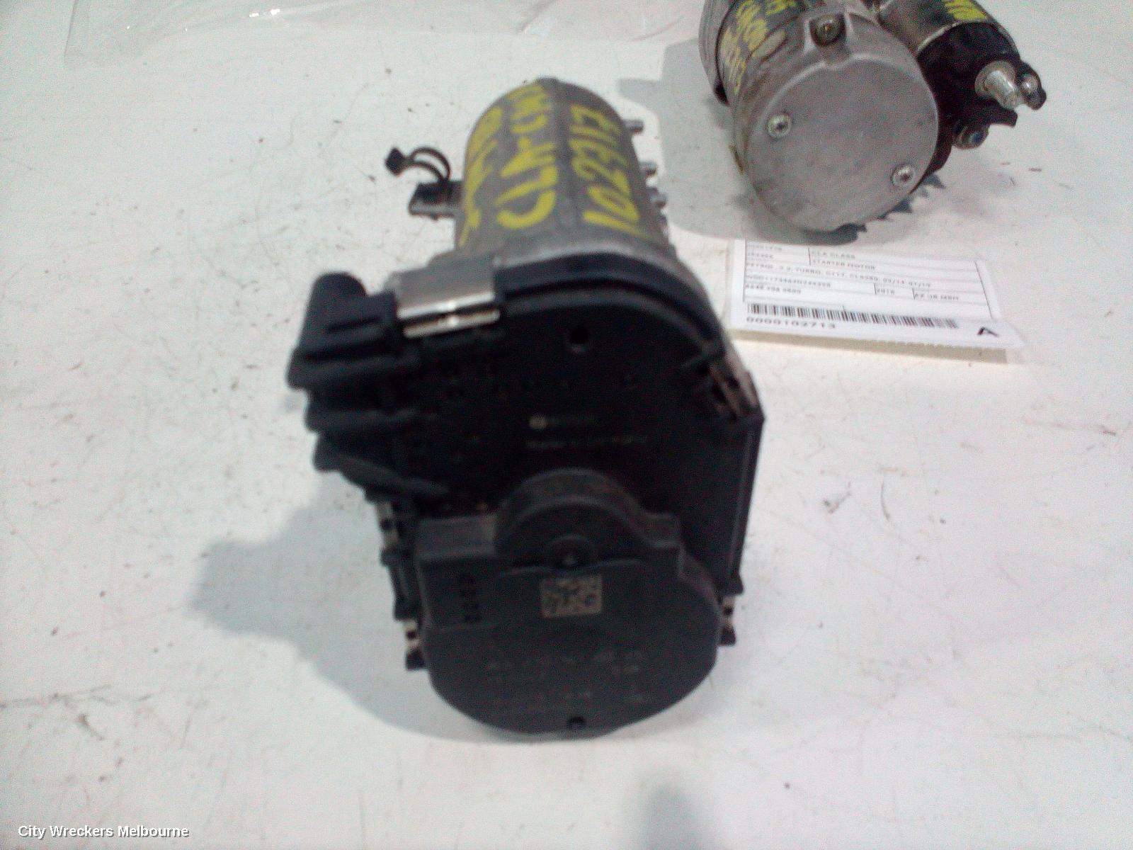 MERCEDES CLA CLASS THROTTLE BODY, 2.0, PETROL, NON AMG, C117/X117, 02/2014 - 01/2019