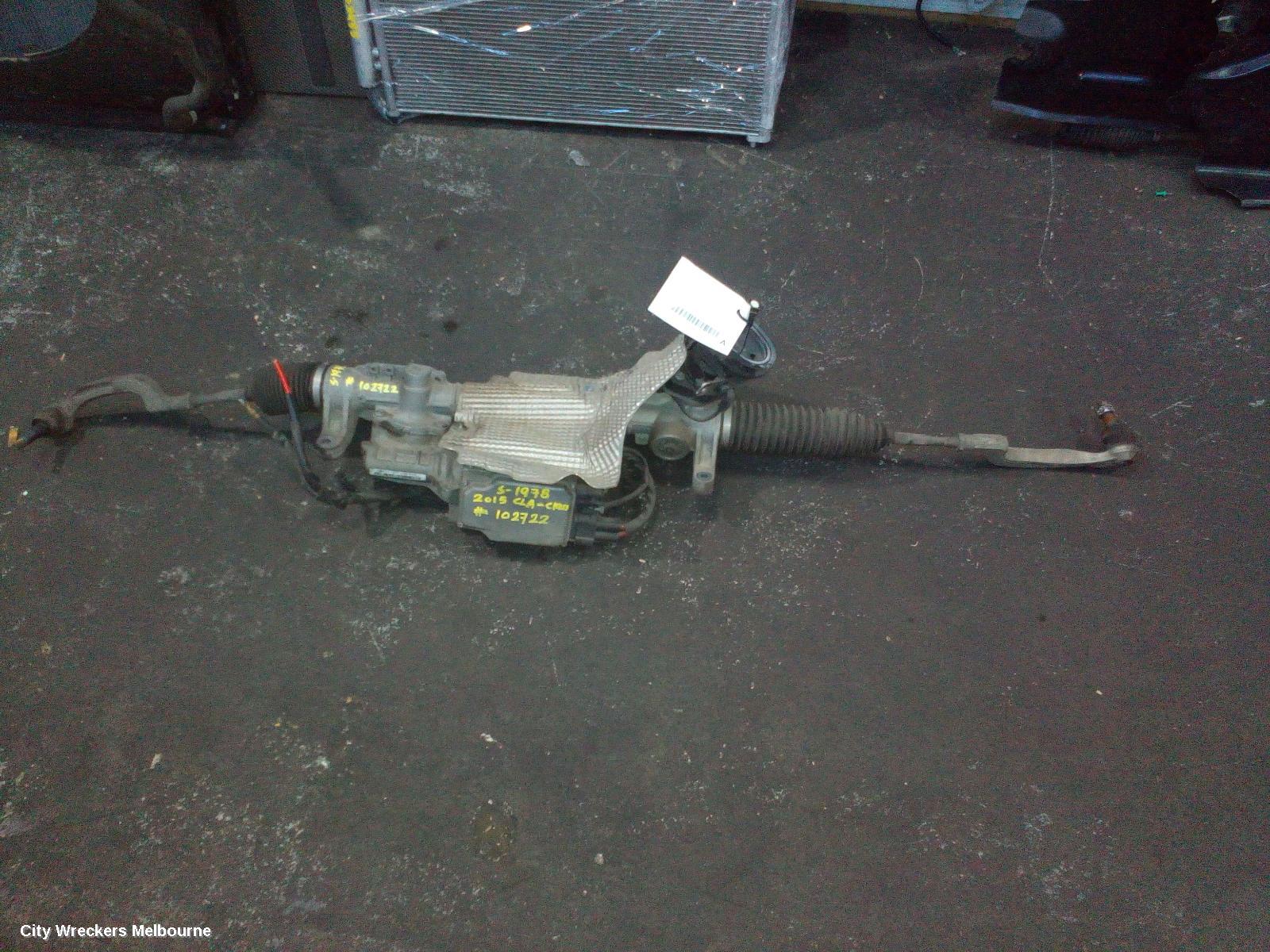 MERCEDES CLA CLASS STEERING BOX/RACK, C117, ACTIVE TYPE, 10/2013 - 05/2016