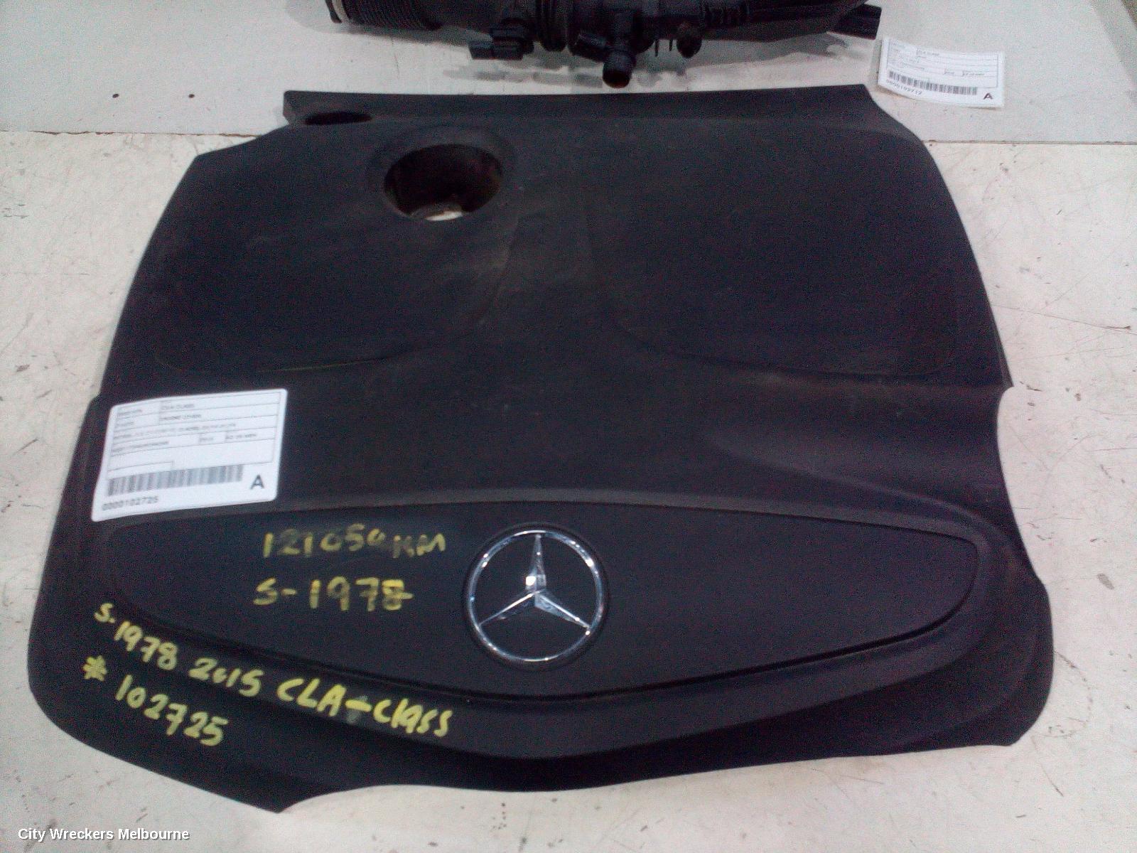 MERCEDES CLA CLASS ENGINE COVER, PETROL, 2.0, C117/X117, CLA250, 09/2013 - 01/2019