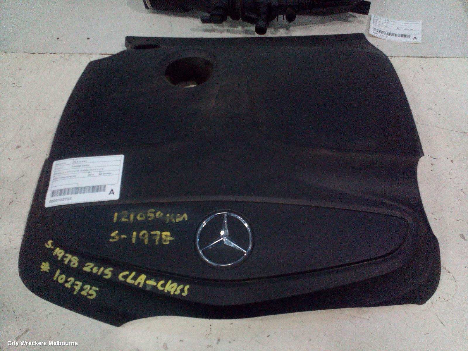 MERCEDES CLA CLASS ENGINE COVER, PETROL, 2.0, C117/X117, CLA250, 09/2013 - 01/2019