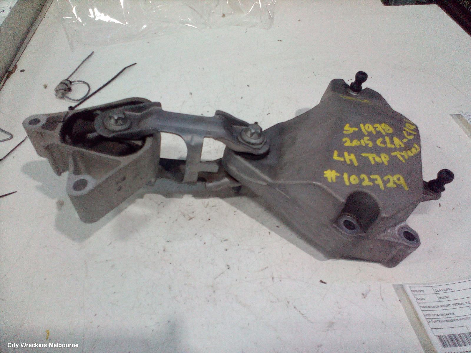 MERCEDES CLA CLASS MOUNT, TRANSMISSION MOUNT, PETROL, 2.0, TURBO, C117/X117, CLA45 AMG, 133.980 CODE, 10/2013 - 01/2019