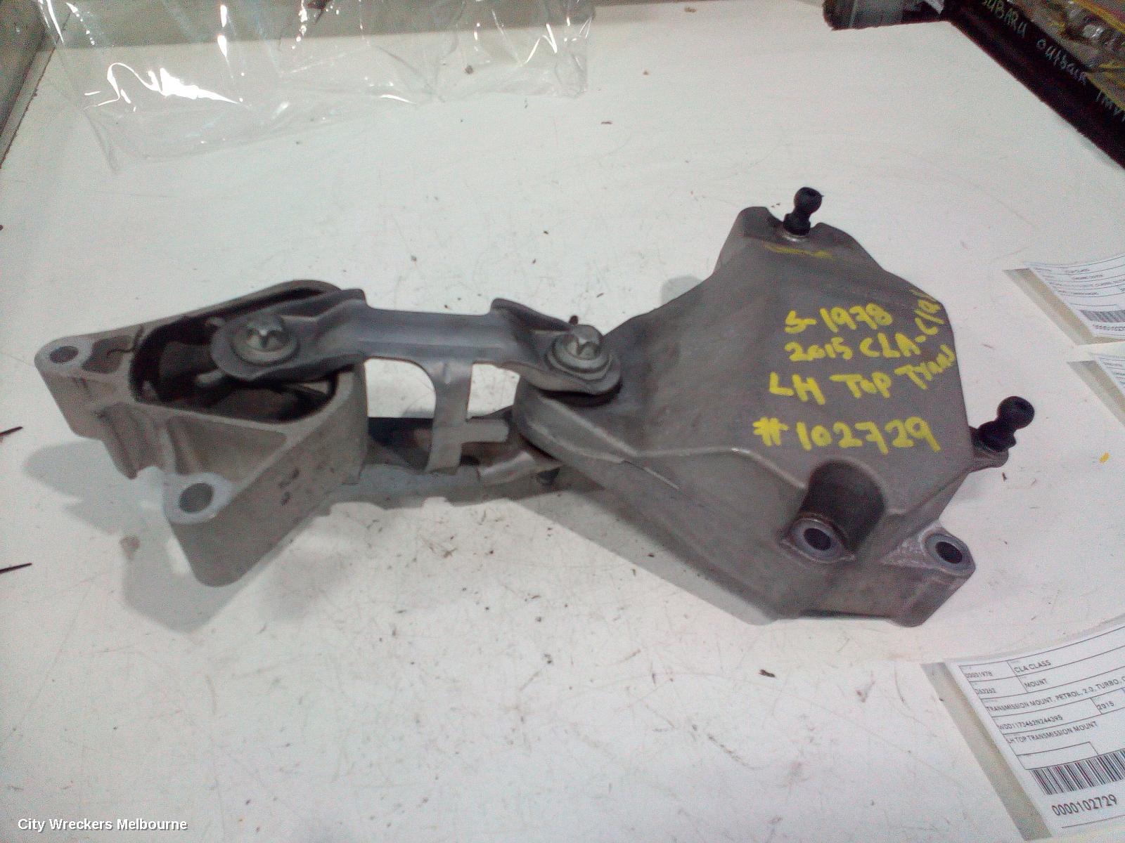 MERCEDES CLA CLASS MOUNT, TRANSMISSION MOUNT, PETROL, 2.0, TURBO, C117/X117, CLA45 AMG, 133.980 CODE, 10/2013 - 01/2019