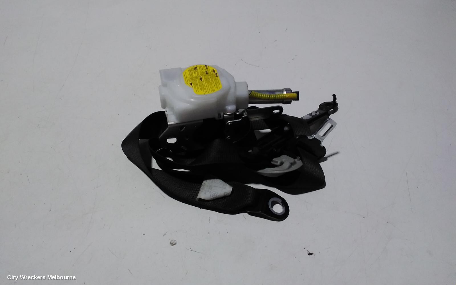 TOYOTA COROLLA SEATBELT/STALK, LH FRONT, SEAT BELT ONLY, ZRE172R, SEDAN, 12/2013 - 06/2019